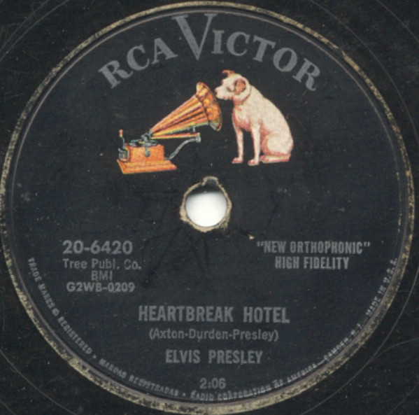 正規取扱い店 ELVIS PRESLEY/HEARTBREAK HOTEL /SP盤 レコード - レコード