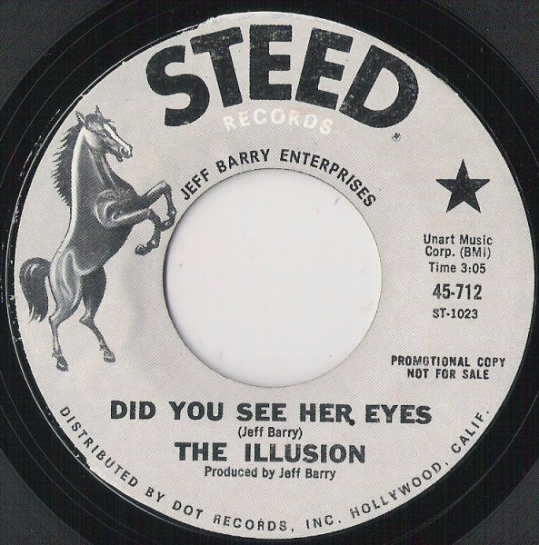 The Illusion – Did You See Her Eyes (1969, Vinyl) - Discogs