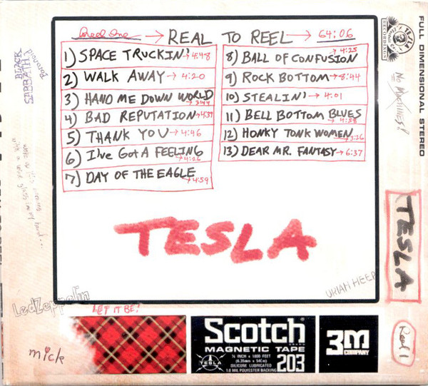 Tesla – Real To Reel 1 (2007, CD) - Discogs