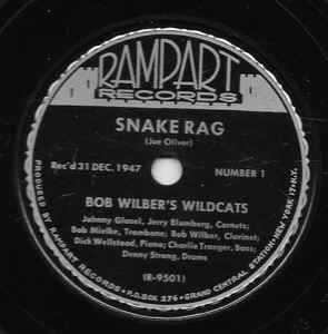 Bob Wilber's Wildcats - Snake Rag / Salty Dog album cover