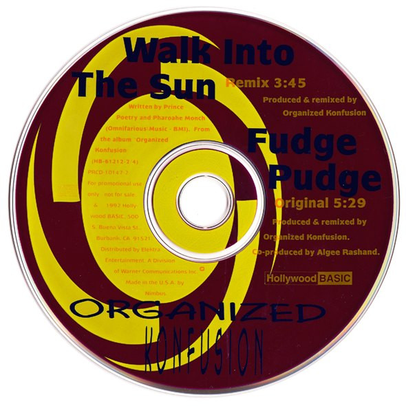 Organized Konfusion – Walk Into The Sun / Fudge Pudge (1992, CD