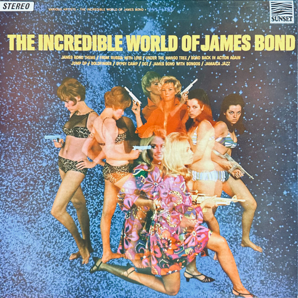 The Incredible World Of James Bond (1965, Red Labels, Vinyl) - Discogs