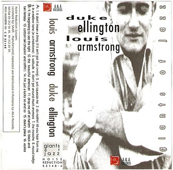 descargar álbum Louis Armstrong Meets Duke Ellington - Giants Of Jazz