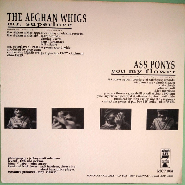 last ned album The Afghan Whigs Ass Ponys - Mr Superlove You My Flower