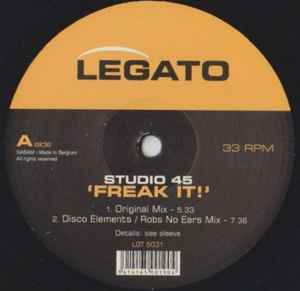 Studio 45 – Freak It! (1999, Vinyl) - Discogs