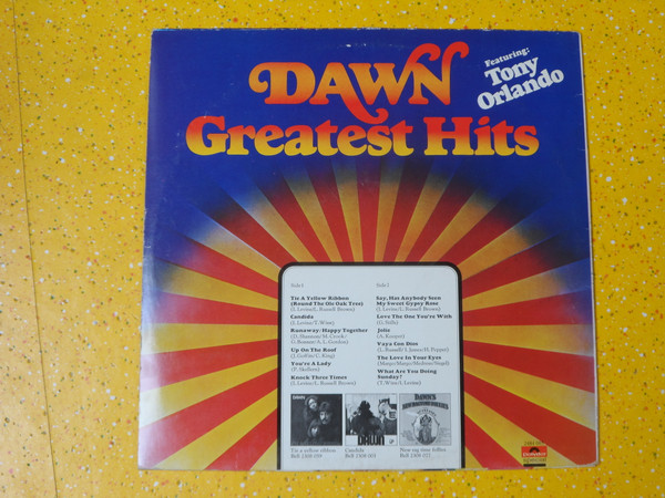 descargar álbum Dawn Featuring Tony Orlando - Greatest Hits