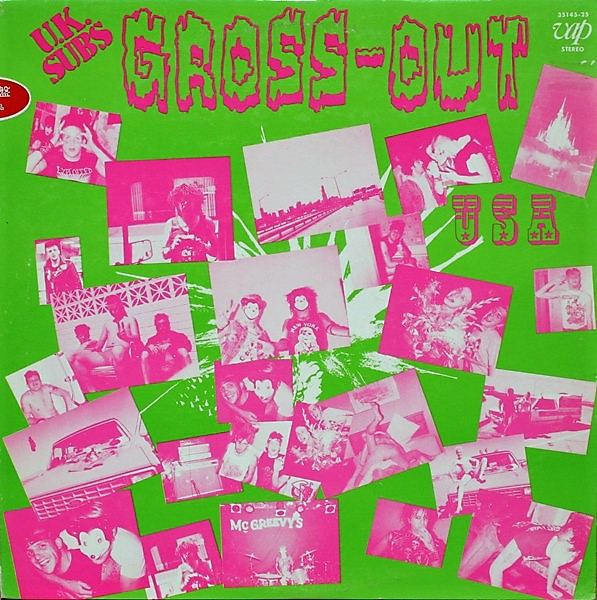 U.K. SUBS / GROSS OUT USA 日本盤 LP-