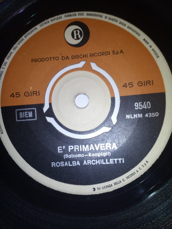ladda ner album Rosalba Archilletti - E Primavera