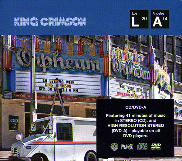 King Crimson – Live At The Orpheum (2015, CD) - Discogs