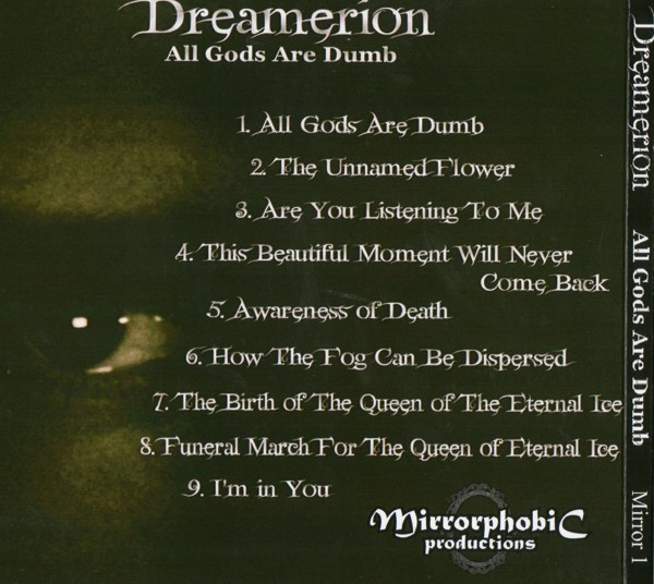 télécharger l'album Dreamerion - All Gods Are Dumb