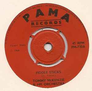 Tommy McKenzie & His Orchestra - Fiddle Sticks / Please Stay album cover