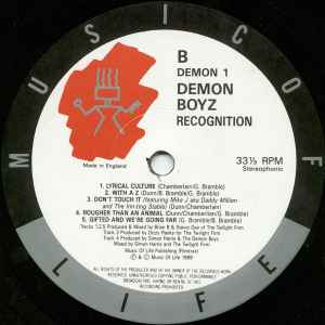 Demon Boyz - Recognition