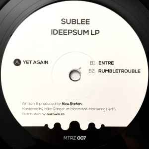 Ideepsum LP - Sublee