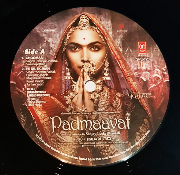 lataa albumi Sanjay Leela Bhansali - Padmaavat