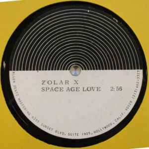 Zolar X - Space Age Love album cover