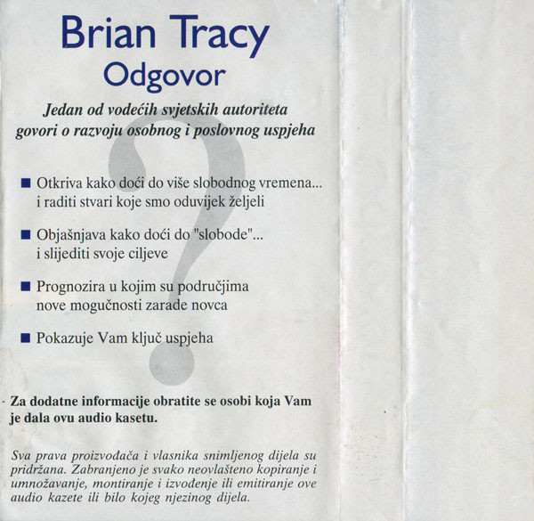 télécharger l'album Brian Tracy - Odgovor
