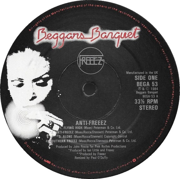 Freeez - Anti-Freeez | Beggars Banquet (BEGA 53) - 3