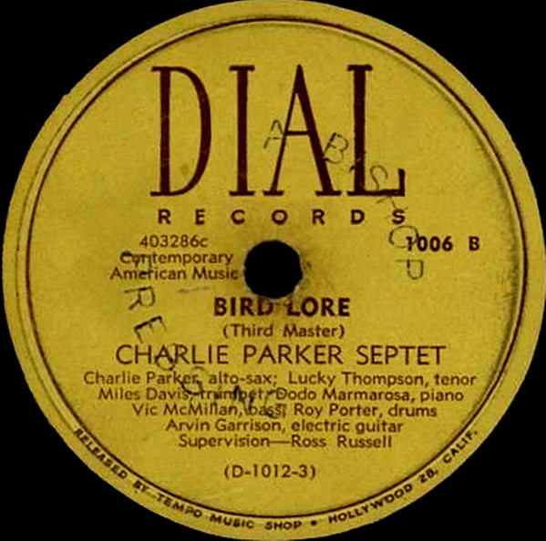 ladda ner album Sonny Berman's Big Eight The Charlie Parker Septet - Curbstone Scuffle Bird Lore