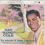 Cover of To Whom It May Concern, 1959, Vinyl