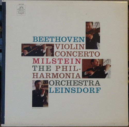 descargar álbum Beethoven, Nathan Milstein, The Philharmonia Orchestra, Erich Leinsdorf - Violin Concerto In D Major