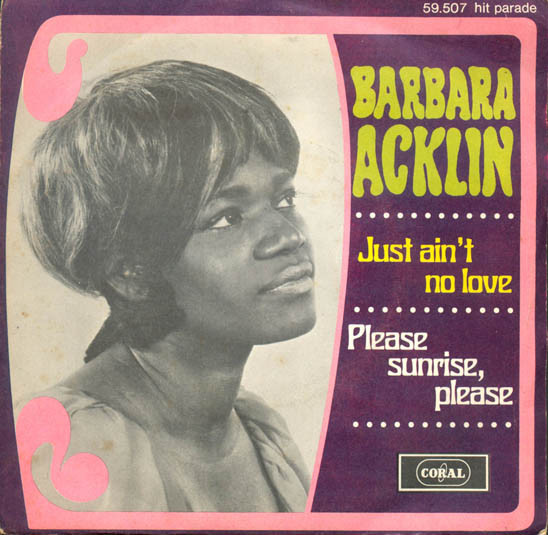 Barbara Acklin – Just Ain't No Love (1969, Vinyl) - Discogs