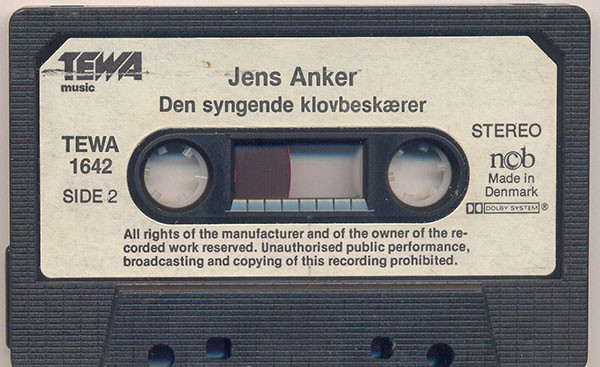 télécharger l'album Jens Anker - Den Syngende Klovbeskærer