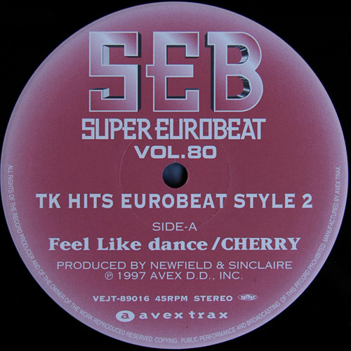 last ned album Cherry Helena - Super Eurobeat Vol 80 TK Hits Eurobeat Style 2