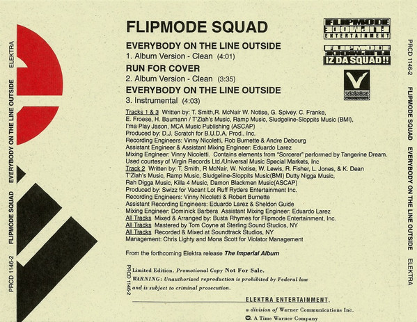 baixar álbum Flipmode Squad - Everybody On The Line Outside