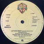 Cover of Let's Go Crazy (Special Dance Mix) = Aloquémonos , 1984, Vinyl