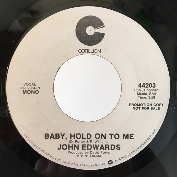 descargar álbum John Edwards - Baby Hold On To Me