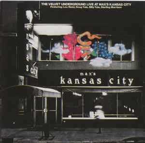 The Velvet Underground - Live At Max's Kansas City album cover