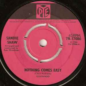 Sandie Shaw - Nothing Comes Easy album cover
