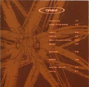 Orbital – In Sides (1996, CD) - Discogs