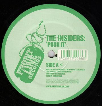 télécharger l'album The Insiders - Push It Got It Bad