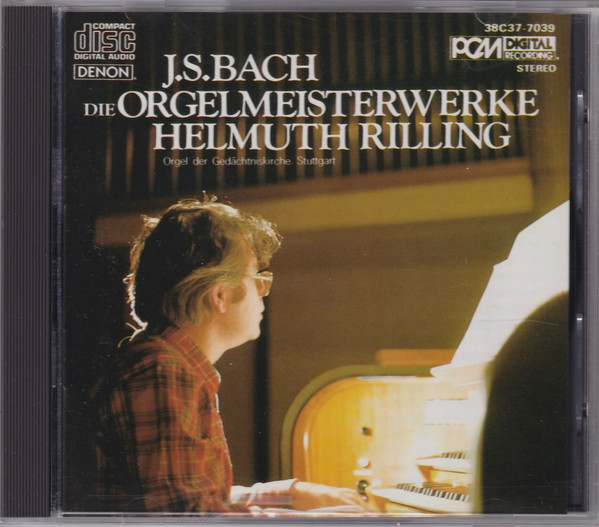 last ned album JS Bach, Helmuth Rilling - Die Orgelmeisterwerke