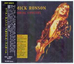 Various - The Mick Ronson Memorial Concert album cover