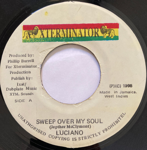 Luciano – Sweep Over My Soul (1997, Vinyl) - Discogs