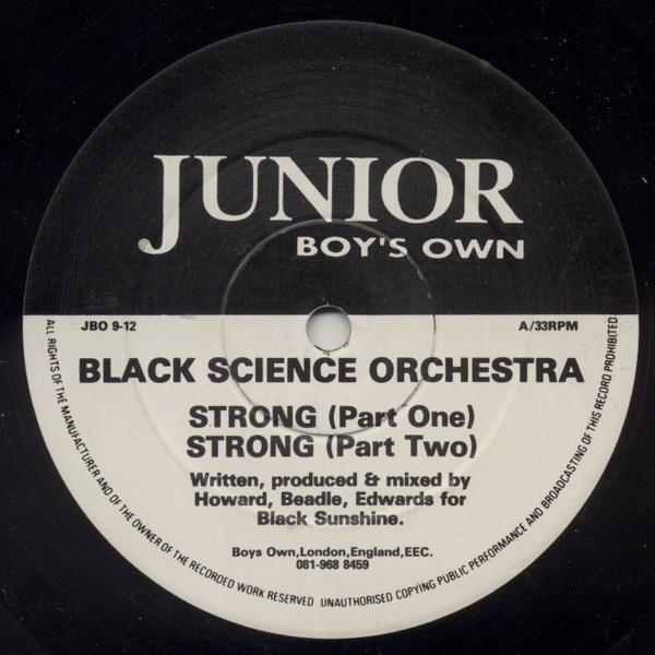 Black Science Orchestra – Strong (1993, Vinyl) - Discogs