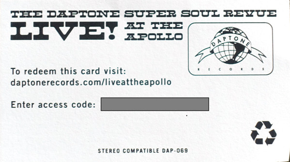 The Daptone Super Soul Revue Live! At The Apollo