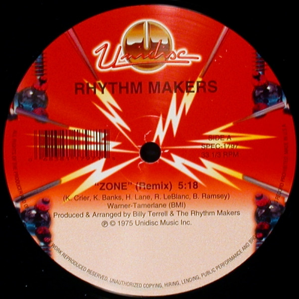 The Rhythm Makers – Zone / Can You Feel It (Vinyl) - Discogs