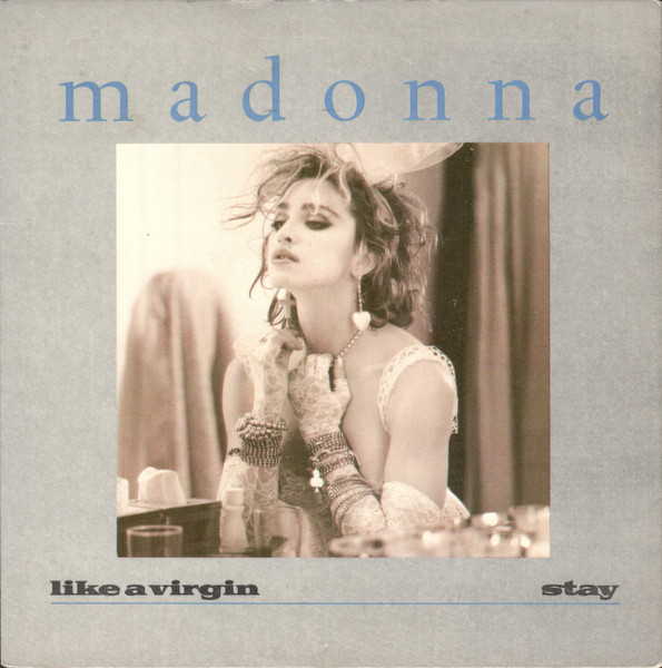 Madonna – Like A Virgin / Stay (1984, Gloss Card Picture Sleeve, Vinyl ...