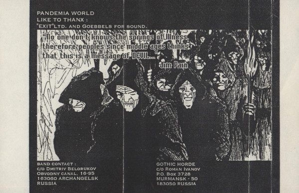 Album herunterladen Pandemia - Rhapsody Of Sickness