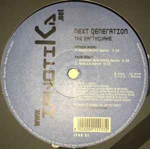 Next Generation - The Earthquake (Remixes 2003) Album-Cover