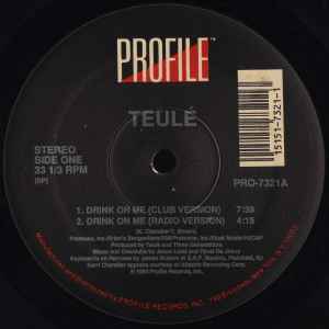 Teulé - Drink On Me album cover