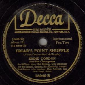 Album herunterladen Eddie Condon And His Chicagoans - Nobodys Sweetheart Friars Point Shuffle