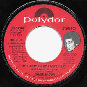 James Brown - I Got Ants In My Pants (And I Want To Dance) album cover