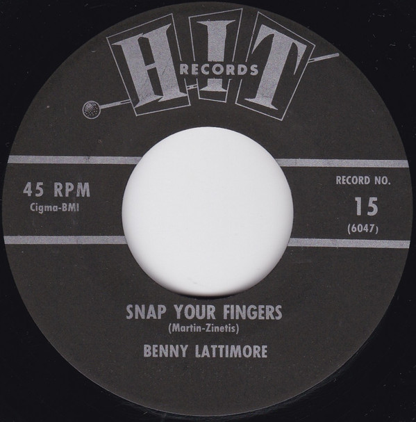 descargar álbum Benny Lattimore Peggy Thompson - Snap Your Fingers I Sold My Heart To The Junkman