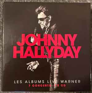 Johnny Hallyday - Les Albums Live Warner album cover