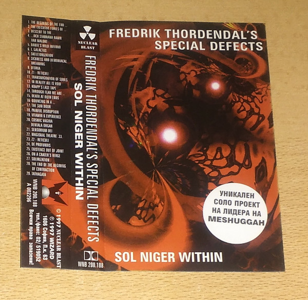 Fredrik Thordendal's Special Defects - Sol Niger Within | Releases