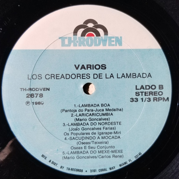 ladda ner album Various - Los Creadores De La Lambada